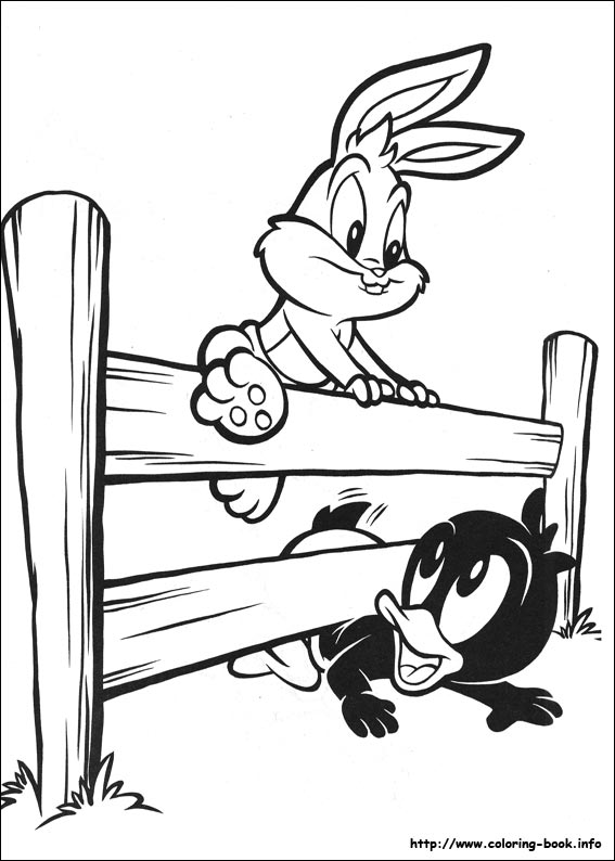 Baby Looney Tunes coloring picture